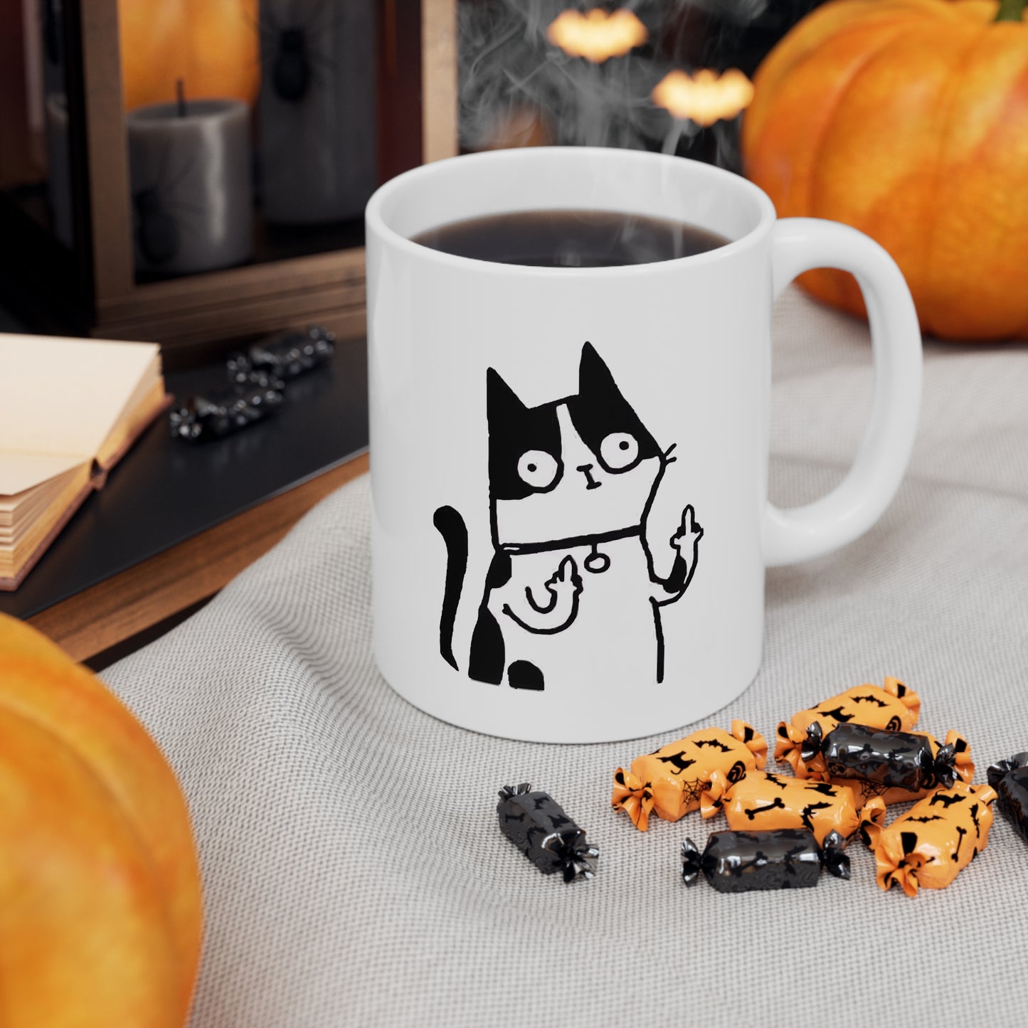 F U Cat Mug