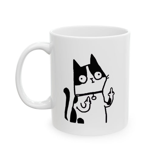 F U Cat Mug