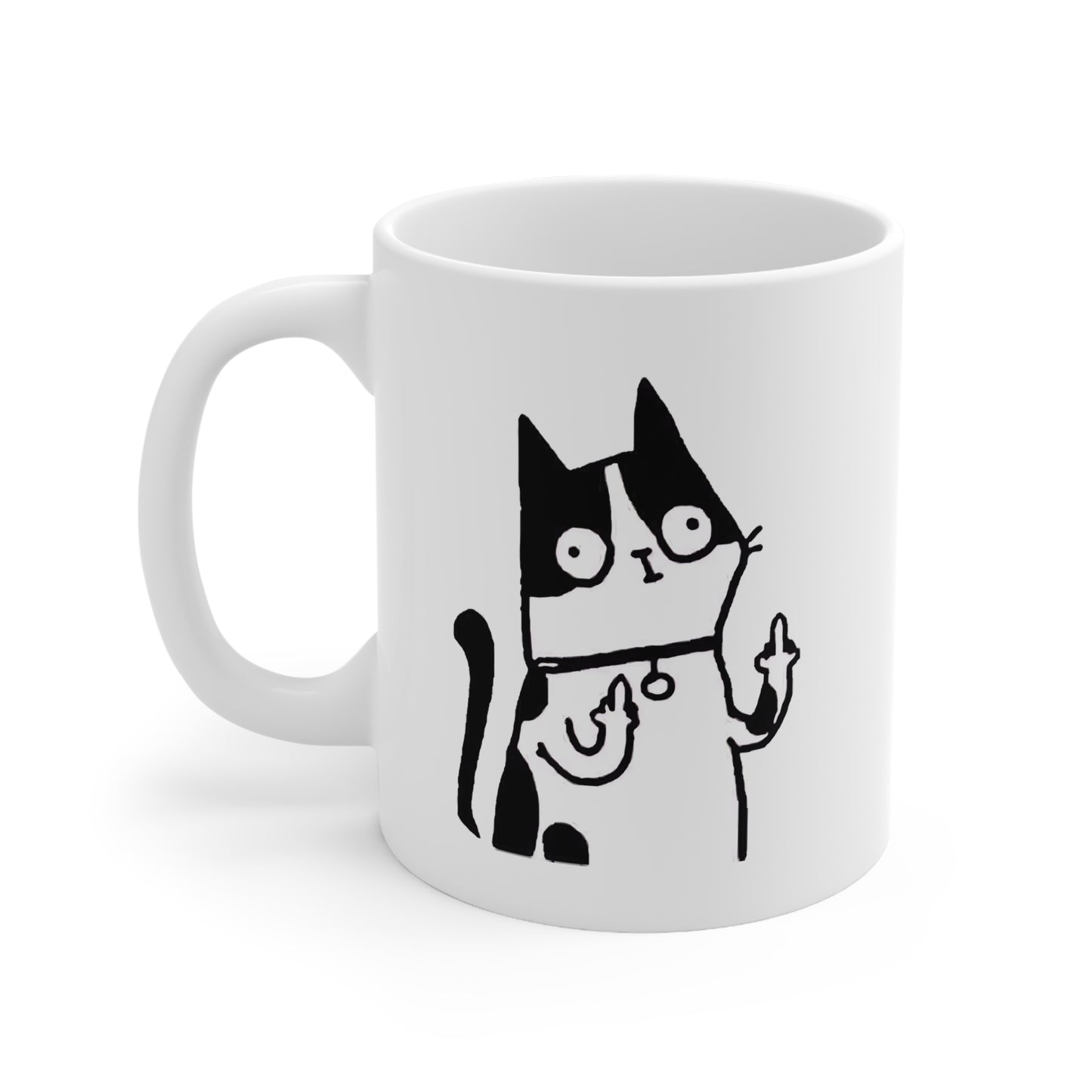 F U Cat Mug